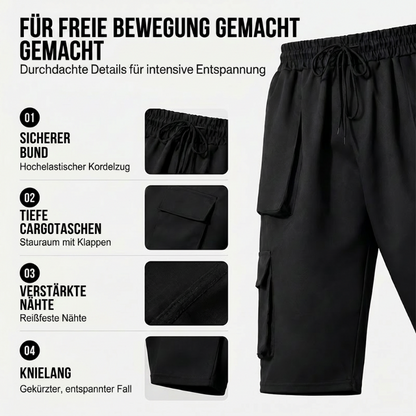 🥾 Robustes Outdoor-Cargohose – schnelltrocknend, atmungsaktiv & mit verstellbarem Bund, ideal für Wandern, Angeln & Camping