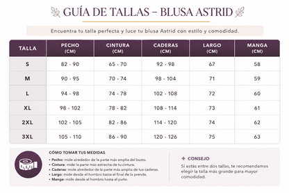 Astrid | Blusa Floral de Colores Vibrantes