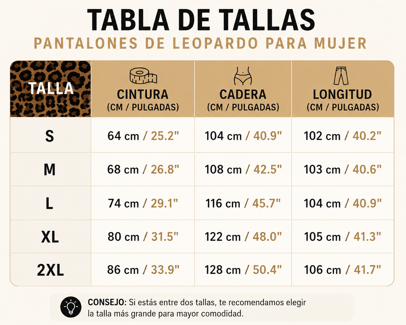 Pantalón Amara™ – Leopardo de Pierna Ancha
