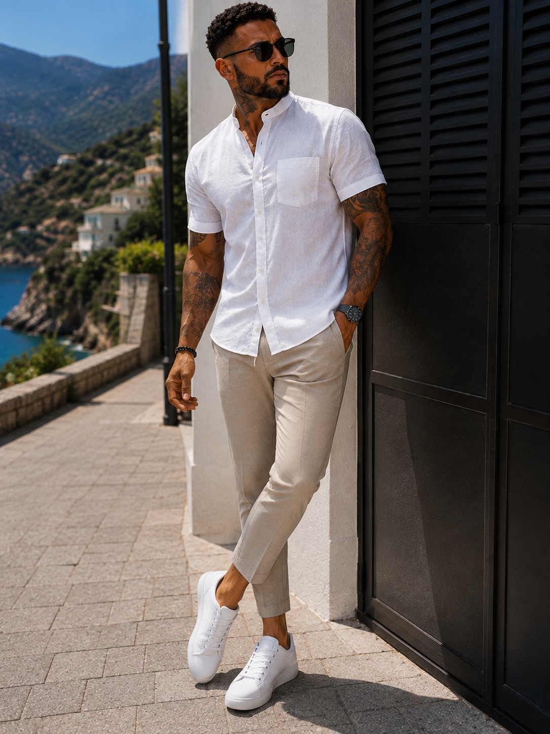 Camisa Alessio™ – Elegancia Casual para Hombre