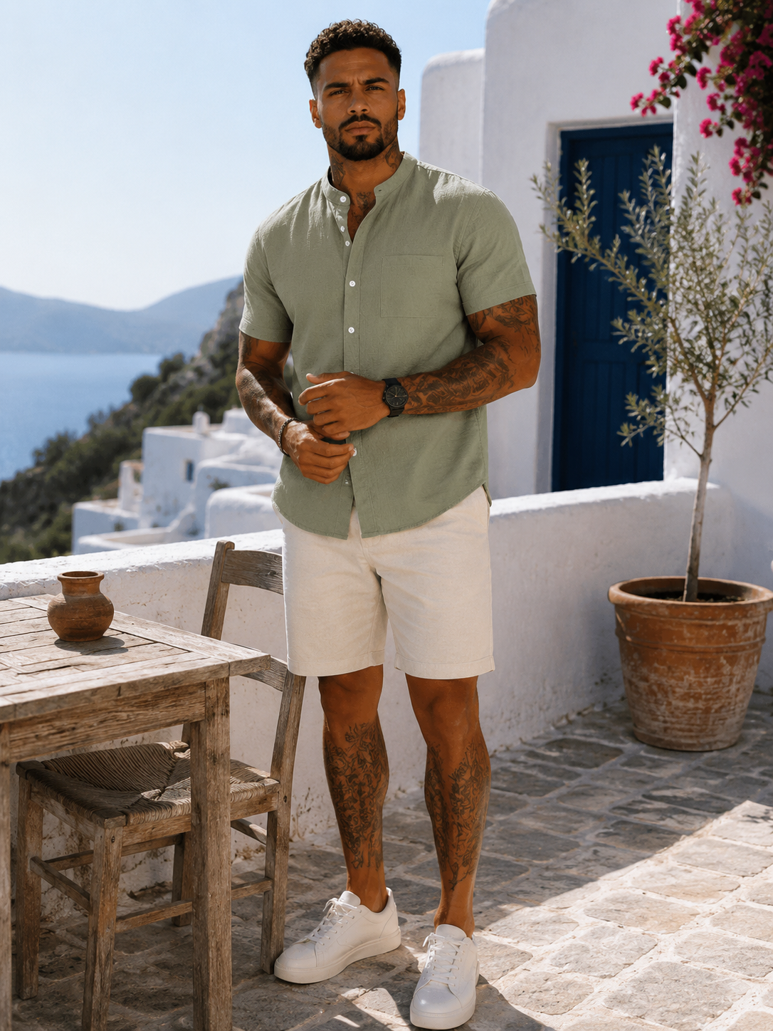 Camisa Alessio™ – Elegancia Casual para Hombre