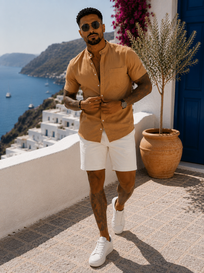 Camisa Alessio™ – Elegancia Casual para Hombre