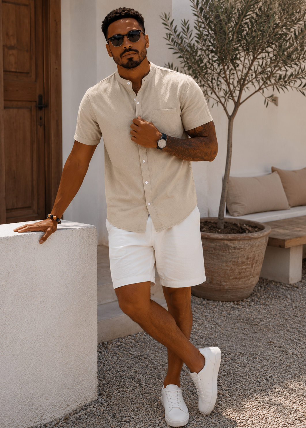 Camisa Alessio™ – Elegancia Casual para Hombre