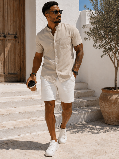 Camisa Alessio™ – Elegancia Casual para Hombre