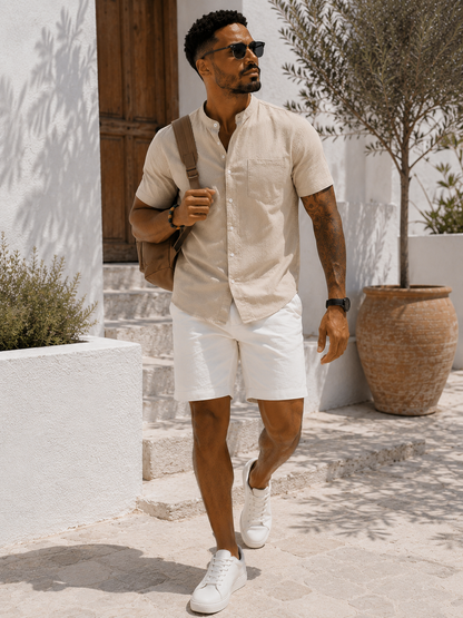 Camisa Alessio™ – Elegancia Casual para Hombre