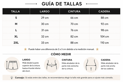 Short Vaquero Cintura Alta | Denim Elástico Moldeador para Mujer