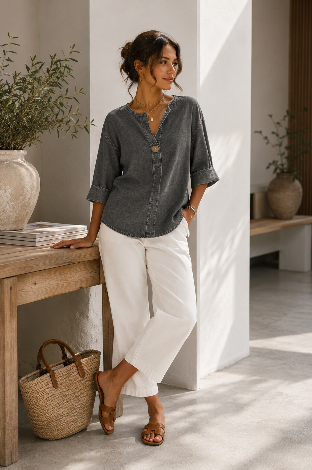 Camisa Luna | Elegancia Casual para Cada Día