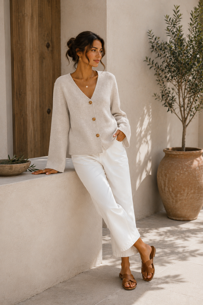 Cárdigan Serena | Suavidad y Elegancia para Cada Momento