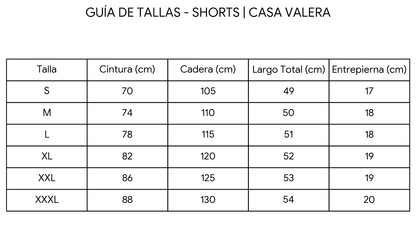 Conjunto Resort 100% Algodón: Camisa y Short - Casa Valera