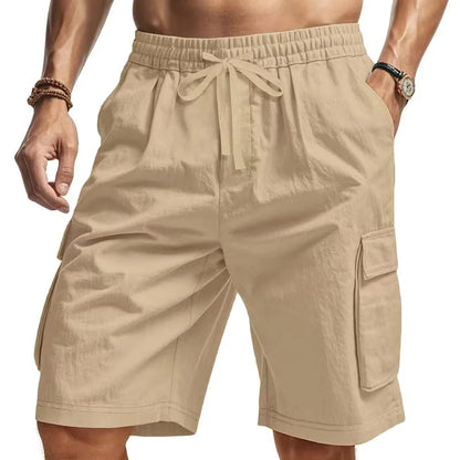Shorts Cargo para Hombre Multi Bolsillos | Bermudas Casual de Verano Cómodas y Modernas