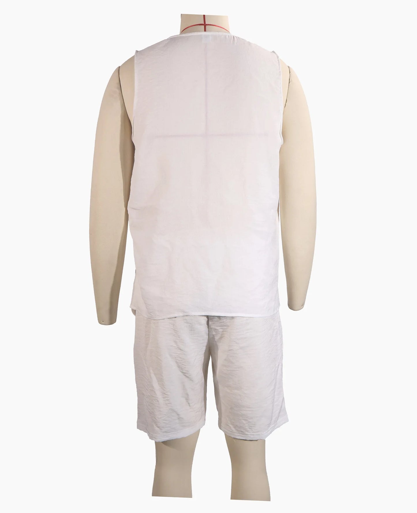 VALERA – Conjunto Sin Mangas de Lino para Hombre