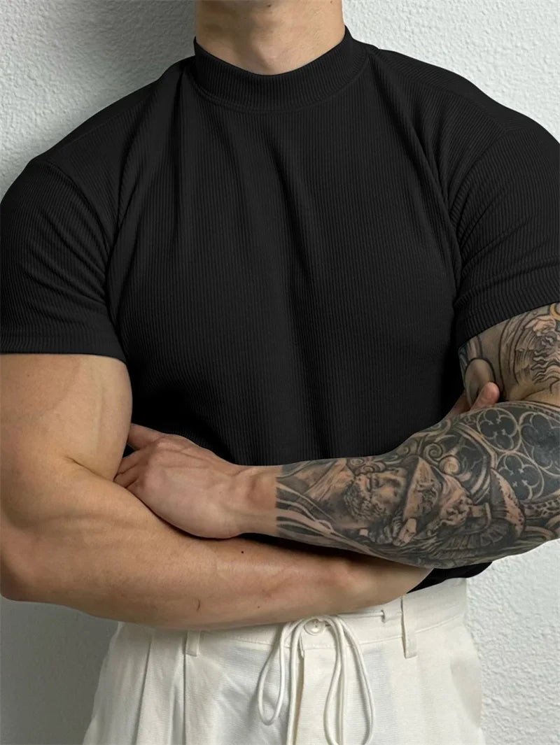 Camiseta FitFlex™ | Camiseta Ajustada de Manga Corta para Hombre