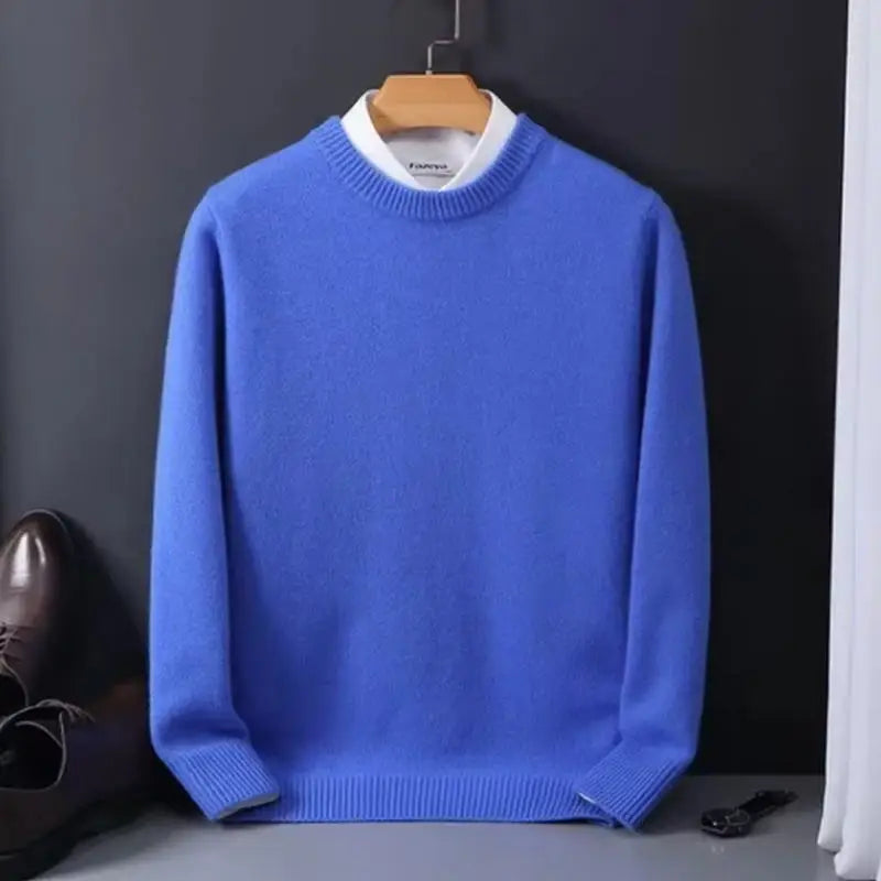 Suéter Premium de Cachemir – Estilo Coreano Oversize