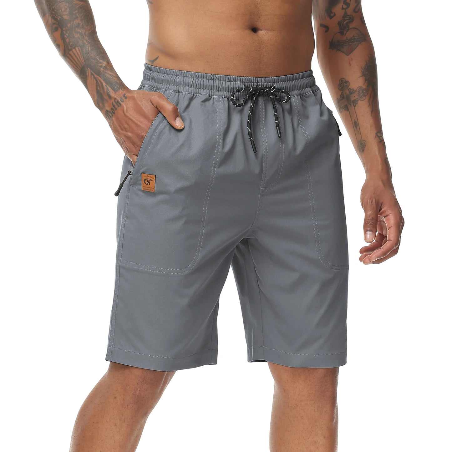 Shorts Casual para Hombre con Bolsillos y Cordón Ajustable | Bermudas Ligeras, Cómodas y Versátiles para Primavera y Verano