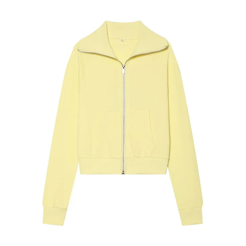 Conjunto Iconic Flare: Set de Sudadera Zip-up y Pantalón Acampanado