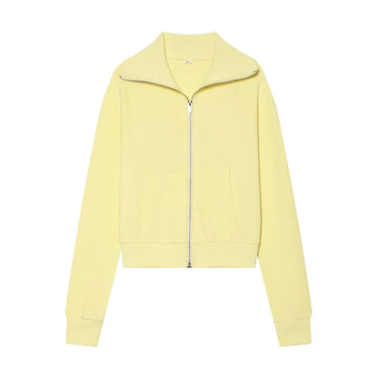 Conjunto Iconic Flare: Set de Sudadera Zip-up y Pantalón Acampanado