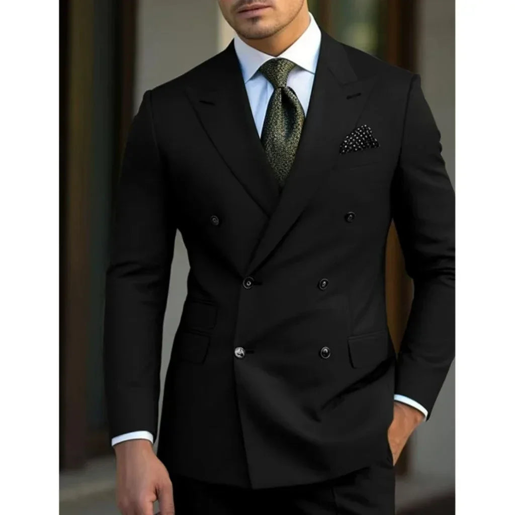 Traje Smart Casual: Blazer Doble Botonadura y Pantalón - Casa Valera