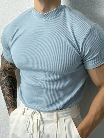 Camiseta FitFlex™ | Camiseta Ajustada de Manga Corta para Hombre