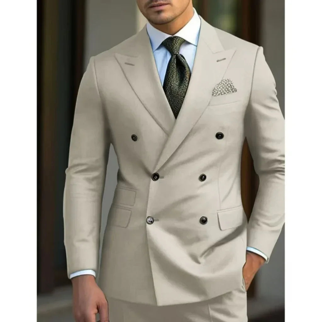 Traje Smart Casual: Blazer Doble Botonadura y Pantalón - Casa Valera