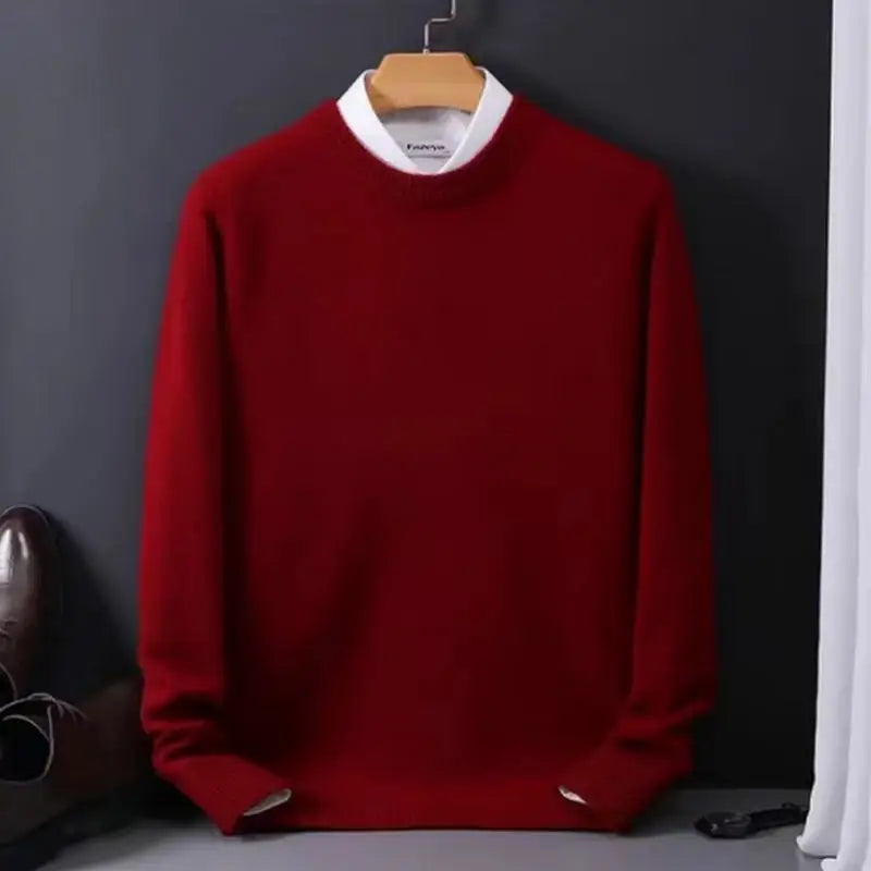 Suéter Premium de Cachemir – Estilo Coreano Oversize