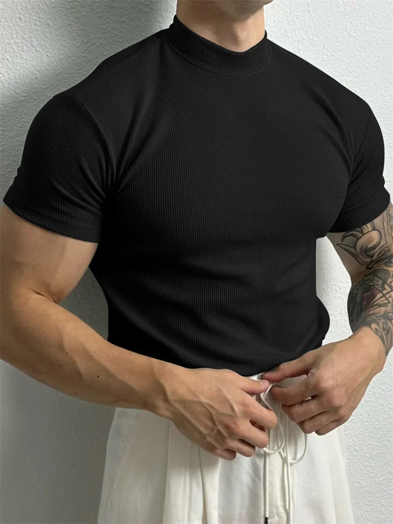 Camiseta FitFlex™ | Camiseta Ajustada de Manga Corta para Hombre