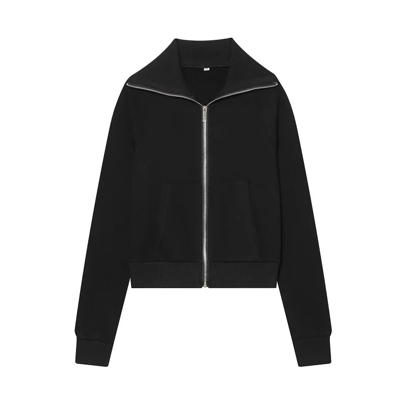 Conjunto Iconic Flare: Set de Sudadera Zip-up y Pantalón Acampanado