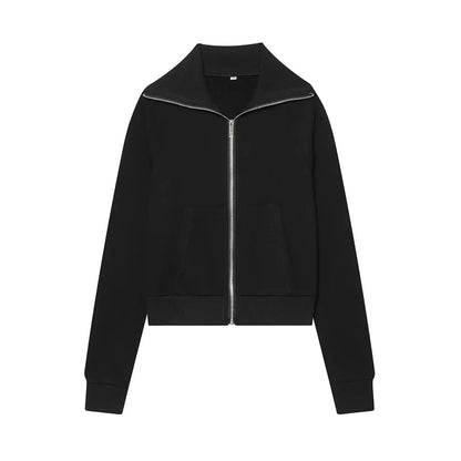Conjunto Iconic Flare: Set de Sudadera Zip-up y Pantalón Acampanado