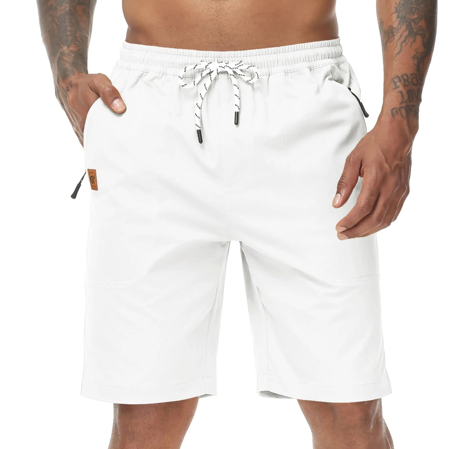 Shorts Casual para Hombre con Bolsillos y Cordón Ajustable | Bermudas Ligeras, Cómodas y Versátiles para Primavera y Verano