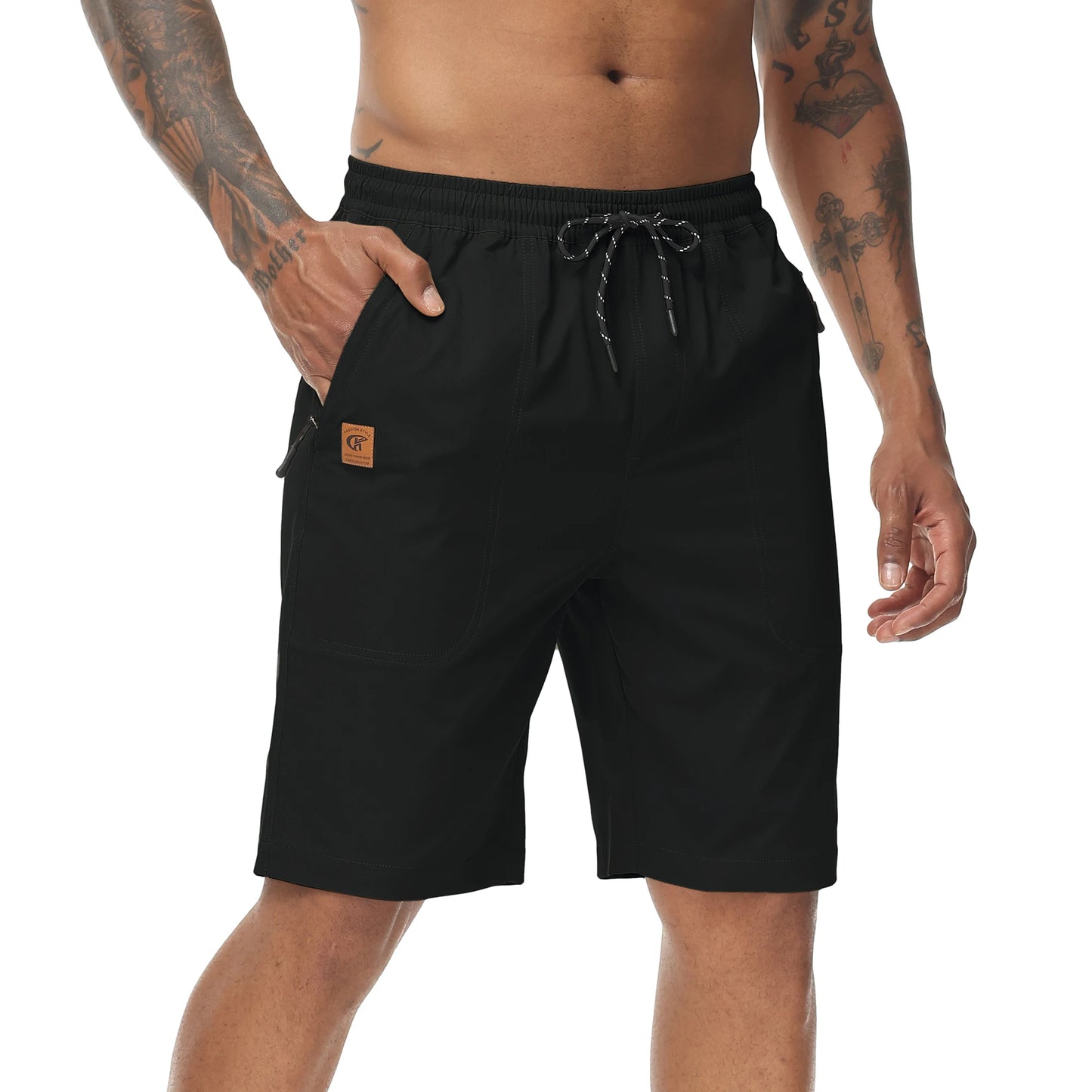 Shorts Casual para Hombre con Bolsillos y Cordón Ajustable | Bermudas Ligeras, Cómodas y Versátiles para Primavera y Verano