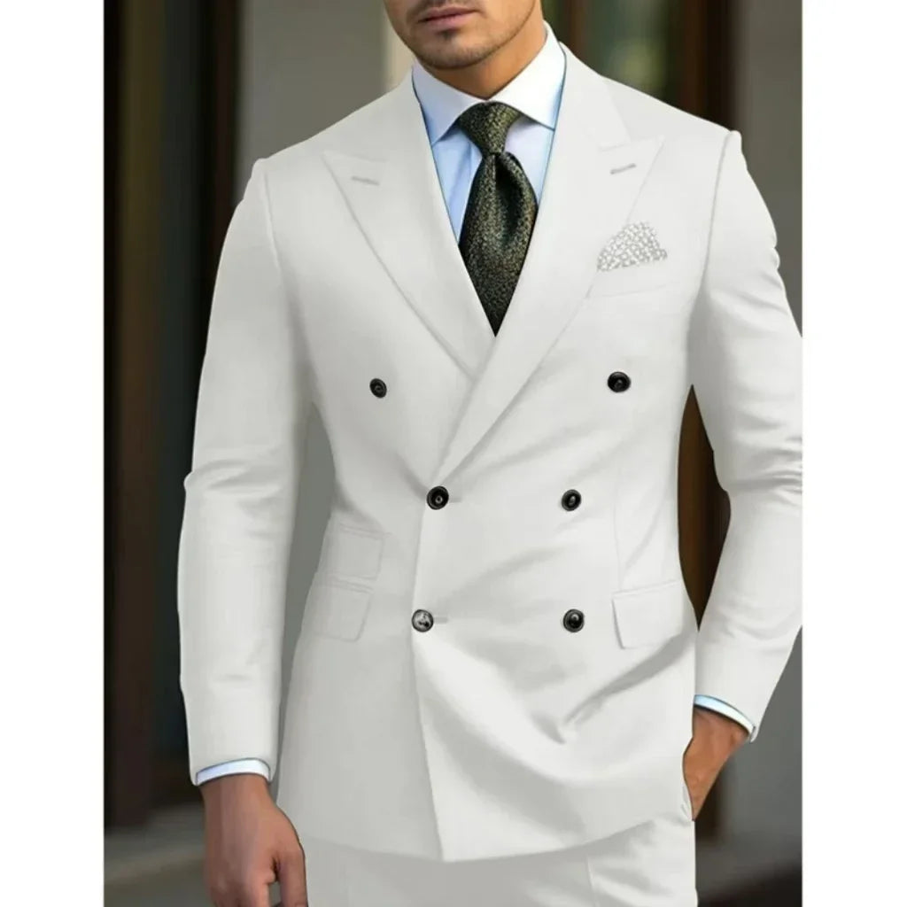 Traje Smart Casual: Blazer Doble Botonadura y Pantalón - Casa Valera