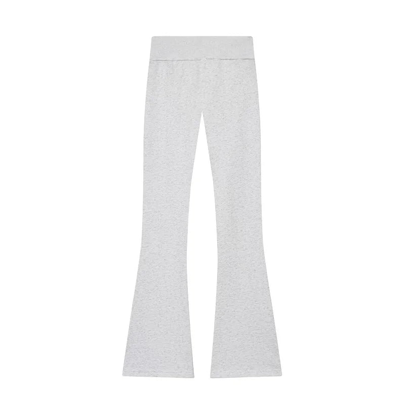 Conjunto Iconic Flare: Set de Sudadera Zip-up y Pantalón Acampanado