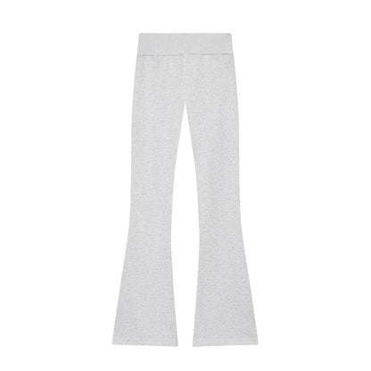Conjunto Iconic Flare: Set de Sudadera Zip-up y Pantalón Acampanado