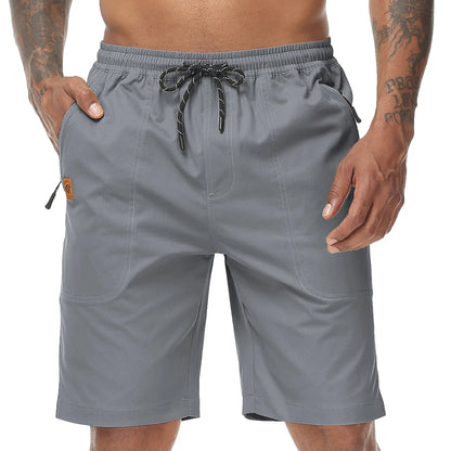 Shorts Casual para Hombre con Bolsillos y Cordón Ajustable | Bermudas Ligeras, Cómodas y Versátiles para Primavera y Verano