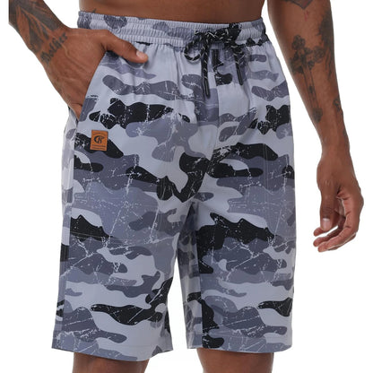 Shorts Casual para Hombre con Bolsillos y Cordón Ajustable | Bermudas Ligeras, Cómodas y Versátiles para Primavera y Verano