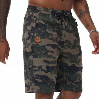 Shorts Casual para Hombre con Bolsillos y Cordón Ajustable | Bermudas Ligeras, Cómodas y Versátiles para Primavera y Verano