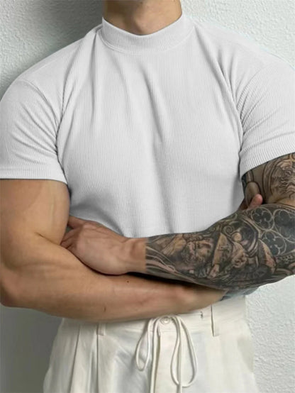 Camiseta FitFlex™ | Camiseta Ajustada de Manga Corta para Hombre