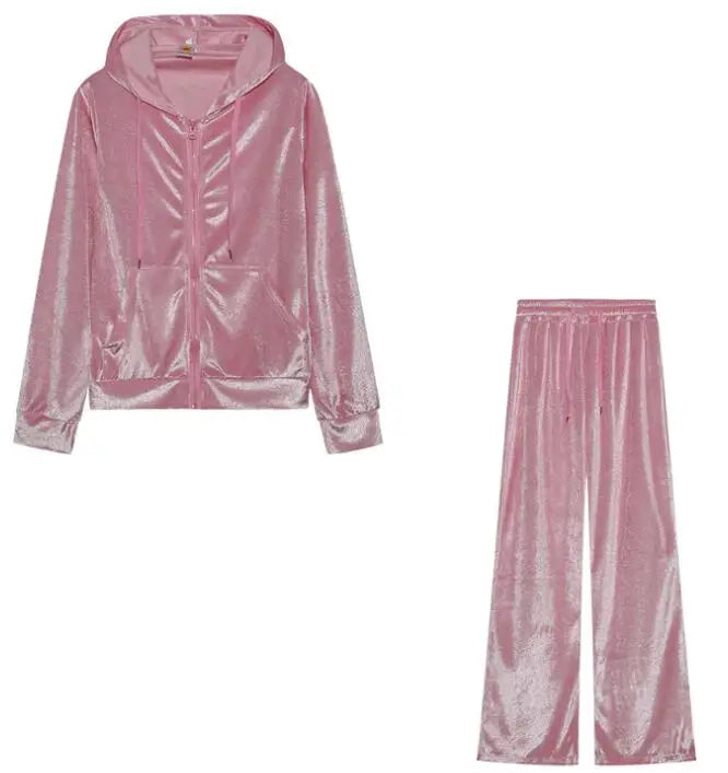 Conjunto Velvet Street de 2 Piezas: Estilo y Confort con Capucha