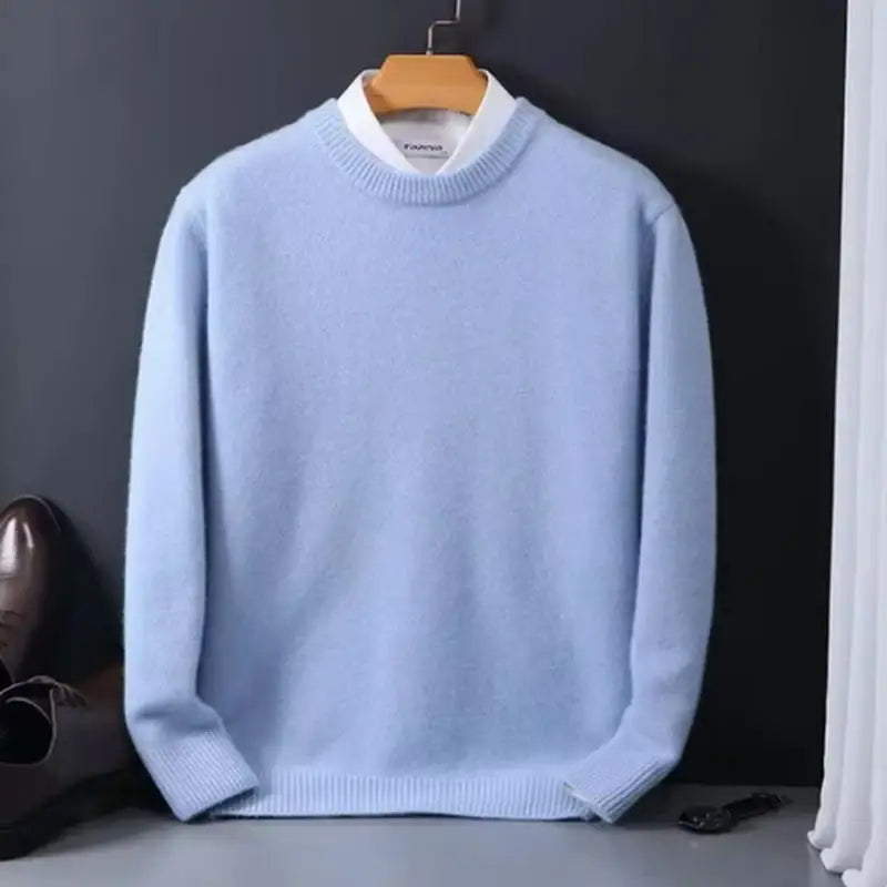 Suéter Premium de Cachemir – Estilo Coreano Oversize