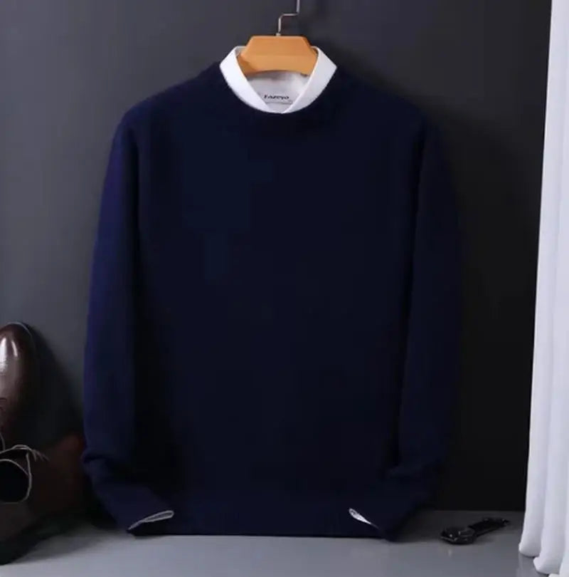 Suéter Premium de Cachemir – Estilo Coreano Oversize
