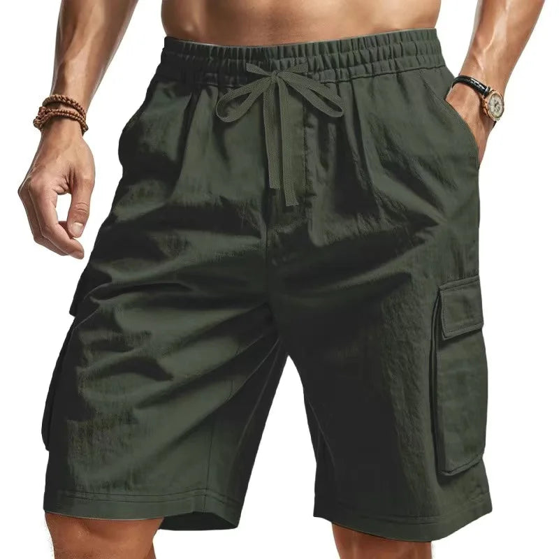 Shorts Cargo para Hombre Multi Bolsillos | Bermudas Casual de Verano Cómodas y Modernas