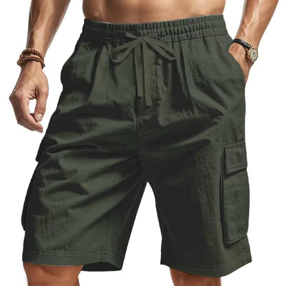 Shorts Cargo para Hombre Multi Bolsillos | Bermudas Casual de Verano Cómodas y Modernas