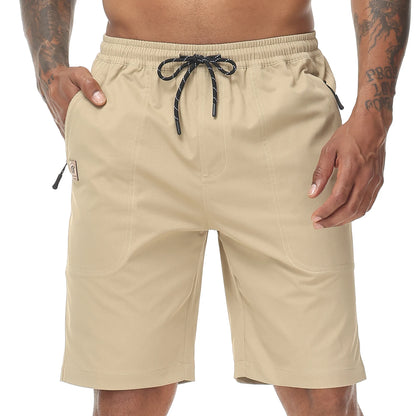 Shorts Casual para Hombre con Bolsillos y Cordón Ajustable | Bermudas Ligeras, Cómodas y Versátiles para Primavera y Verano