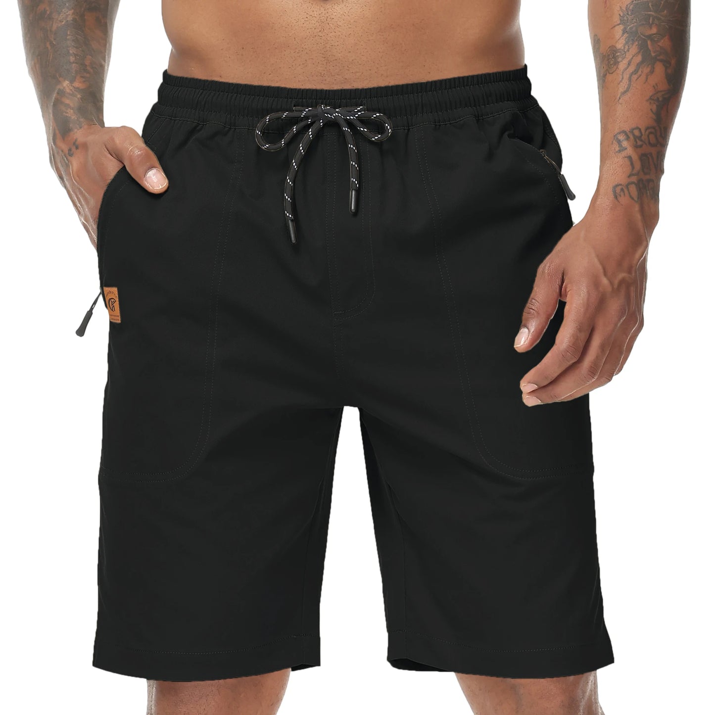 Shorts Casual para Hombre con Bolsillos y Cordón Ajustable | Bermudas Ligeras, Cómodas y Versátiles para Primavera y Verano