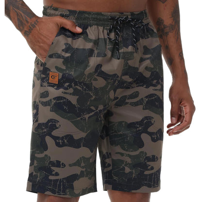 Shorts Casual para Hombre con Bolsillos y Cordón Ajustable | Bermudas Ligeras, Cómodas y Versátiles para Primavera y Verano