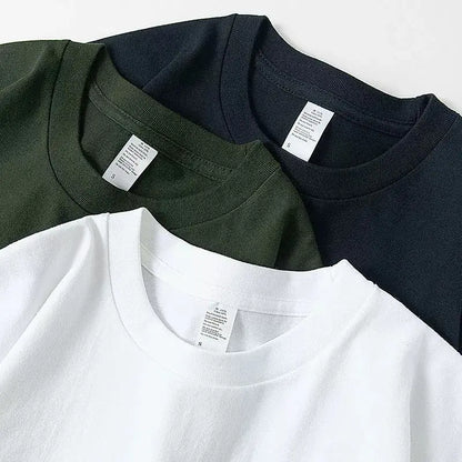 Camiseta Oversize Premium 450 GSM para Hombre | 100% Algodón Pesado | Corte Loose Fit Streetwear