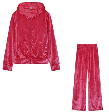 Conjunto Velvet Street de 2 Piezas: Estilo y Confort con Capucha
