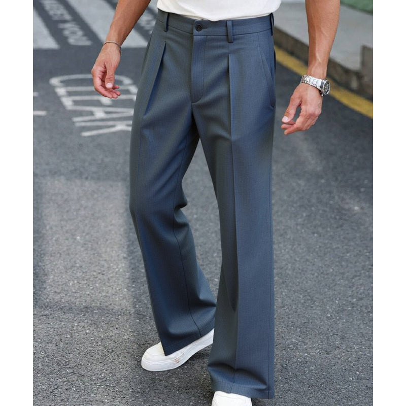 👖 Herren-Hose in Übergrößen – weiter, gerader Schnitt, vielseitig & komfortabel für Alltag und besondere Anlässe 🌿