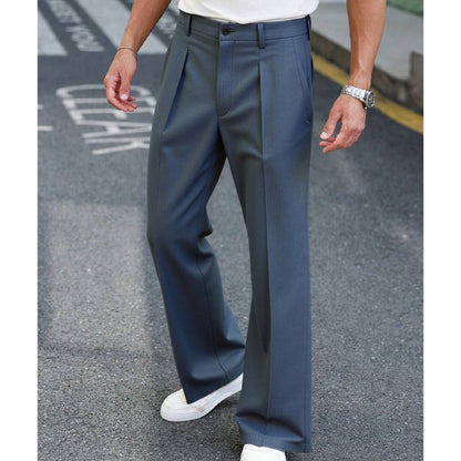 👖 Herren-Hose in Übergrößen – weiter, gerader Schnitt, vielseitig & komfortabel für Alltag und besondere Anlässe 🌿
