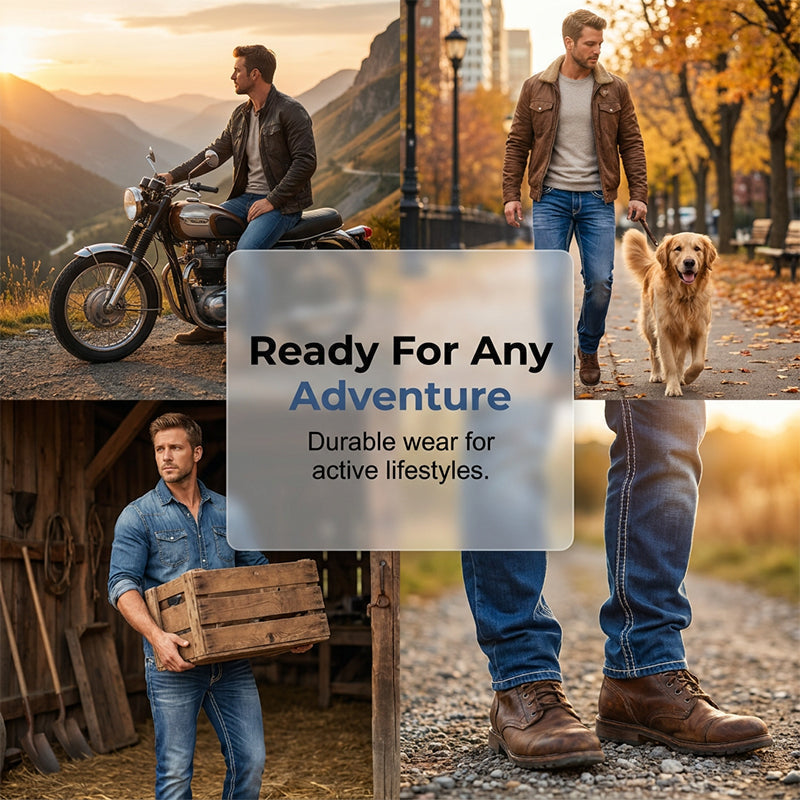 🛍️ 50 % Rabatt – Herren-Jeans mit Doppelnaht & hohem Stretchanteil – bequem, elastisch & vielseitig für Alltag und Freizeit 👖