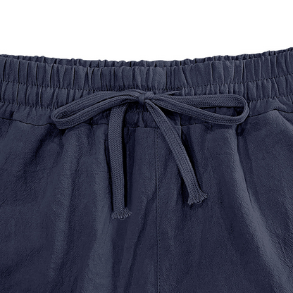 ⏰ 50 % RABATT – Nur für kurze Zeit 🌿 Herren Leinenhose in 7/8-Länge ☀️ Locker, Atmungsaktiv & Ideal für Sommer und Freizeit